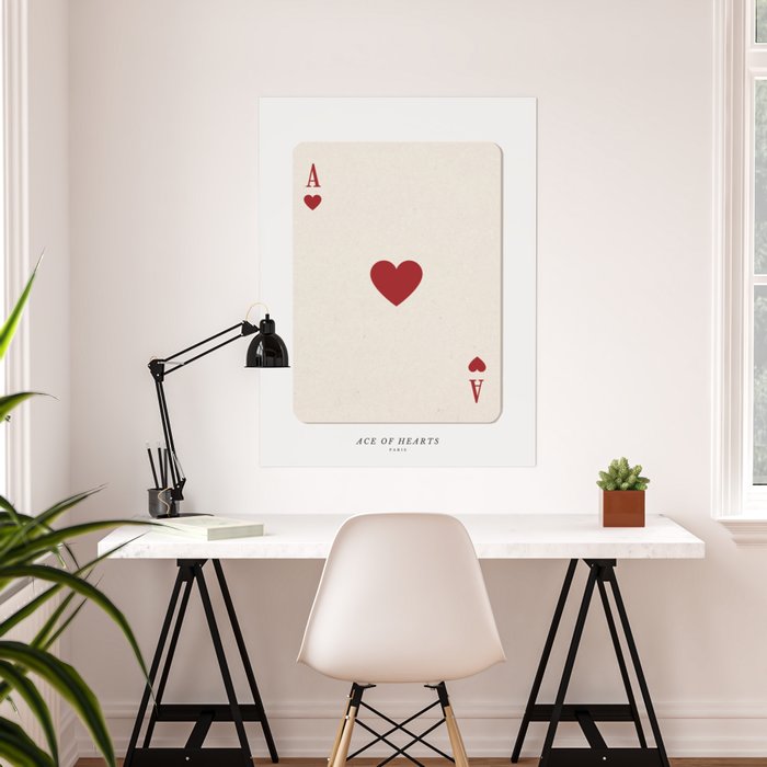 Ace Playing Card Wall Mural - Murals Your Way