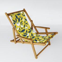 Bright retro peony flowers Sling Chair