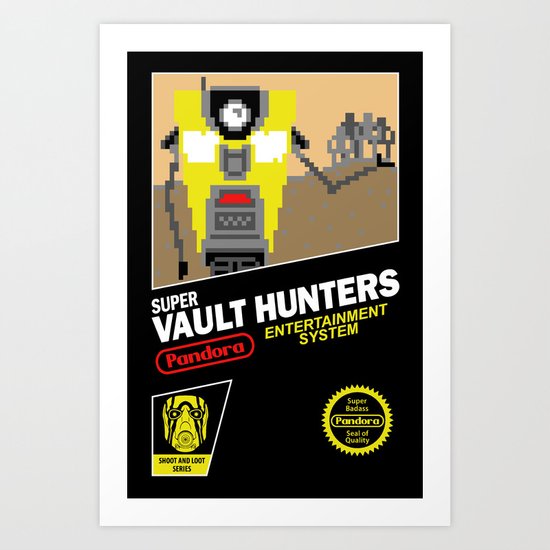 Super Vault Hunters Art Print