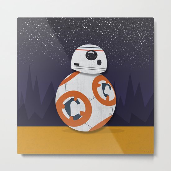 BB8 Metal Print