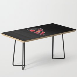 Space Pizza (black) Coffee Table