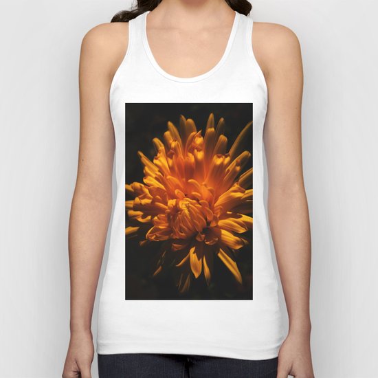 Autumn Flower Unisex Tank Top