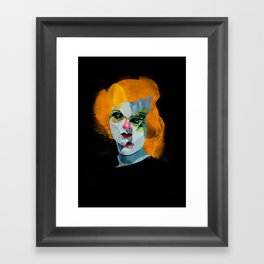 cry Framed Art Print