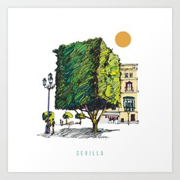 Sevilla 2 Art Print