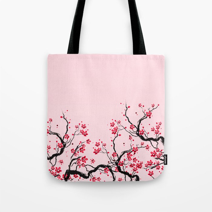 Cherry Blossom Tote Bag for Sale by jumpercat
