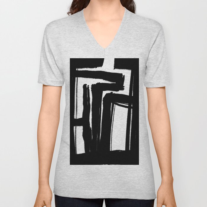 Minimal Art. Abstract 74 V Neck T Shirt