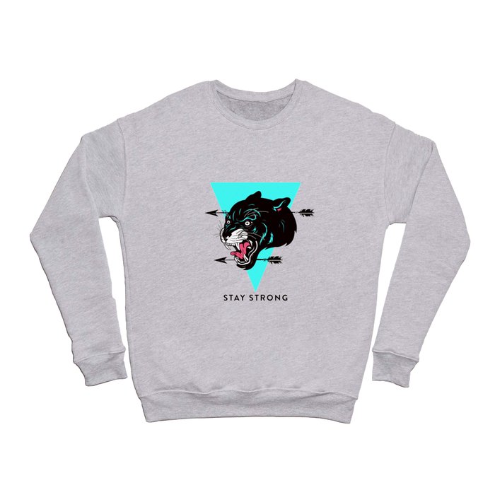 Stay Strong Panther Crewneck Sweatshirt