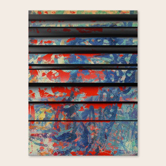 Blue Wall Canvas Print