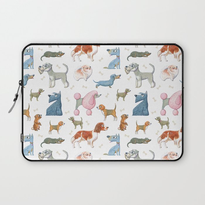 All About Dogs Laptop Sleeve