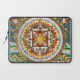 Buddhist Mandala White Tara Laptop Sleeve