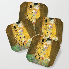 Gustav Klimt The Kiss Coaster