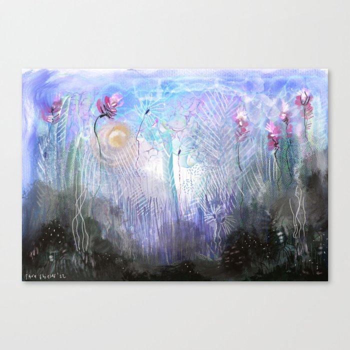 of another planet Canvas Print