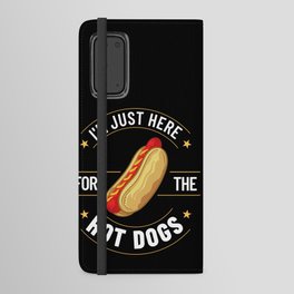 Hot Dog Chicago Style Bun Stand American Android Wallet Case