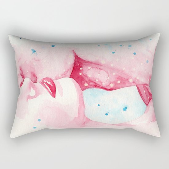 kiss Rectangular Pillow