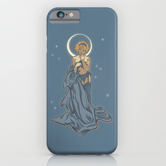 Mucha Pin Up Girl iPhone & iPod Case