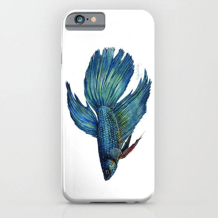 Mortimer the Betta Fish iPhone Case