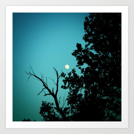 Moon Art Print