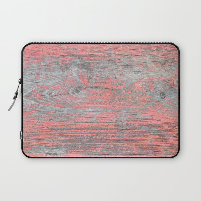 Faded Painted Wood 3 Laptop Sleeve