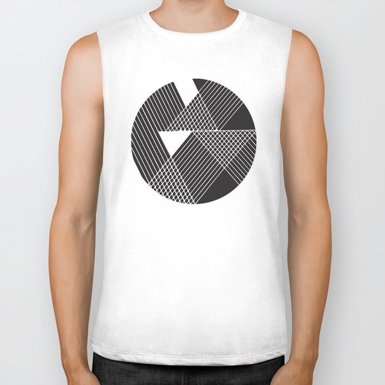 Night Stripes Biker Tank
