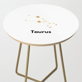 Taurus, Taurus Sign Side Table