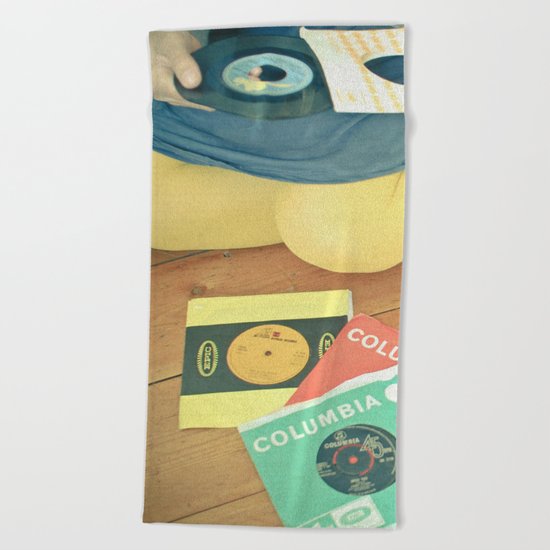 Vinyl Beach Towel