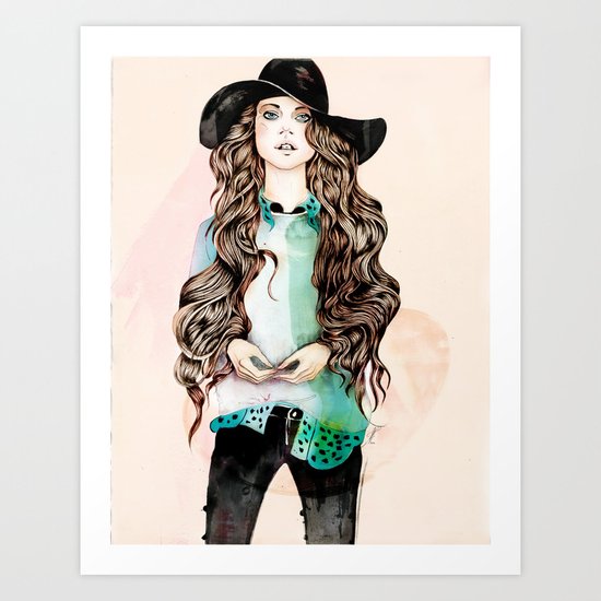 Boho Chic Art Print