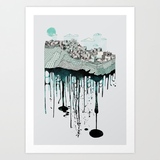 Don't let it go to waste Art Print