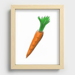 Carrot Recessed Framed Print