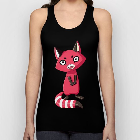 Shy Raccoon Unisex Tank Top