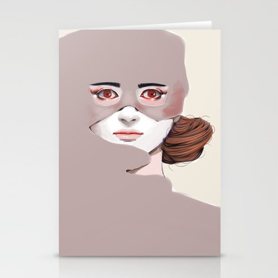 Untitled in Red Stationery Cards