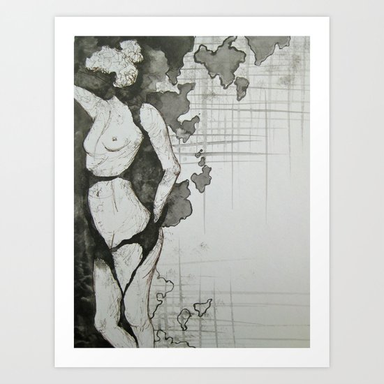 Continents Art Print