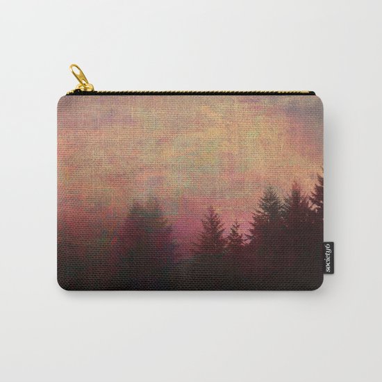 Repose, Abstract Landscape Trees Sky Carry-All Pouch