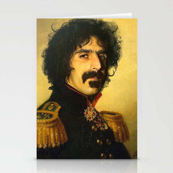 Frank Zappa - replaceface Stationery Cards