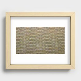 Repeat Pattern 1 Recessed Framed Print