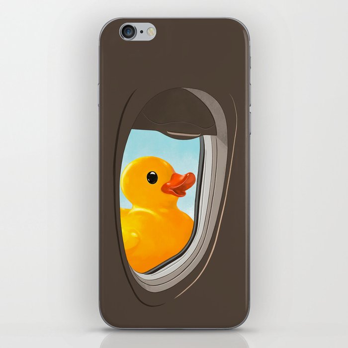 Hello! Yellow Duck iPhone Skin