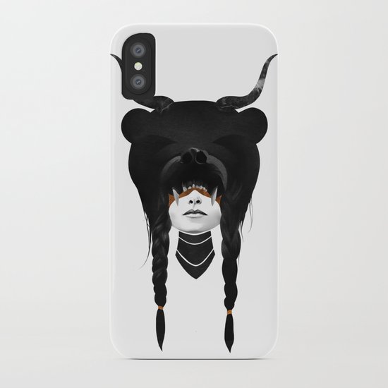 Bear Warrior iPhone Case