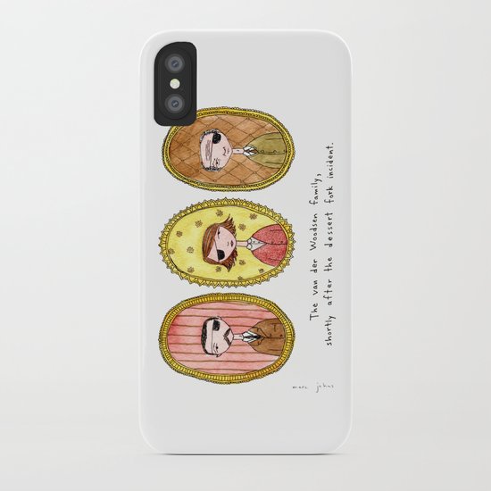 the dessert fork incident iPhone Case