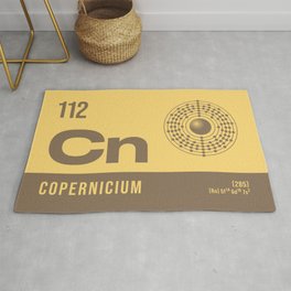 Periodic Element A - 112 Copernicium Cn Rug