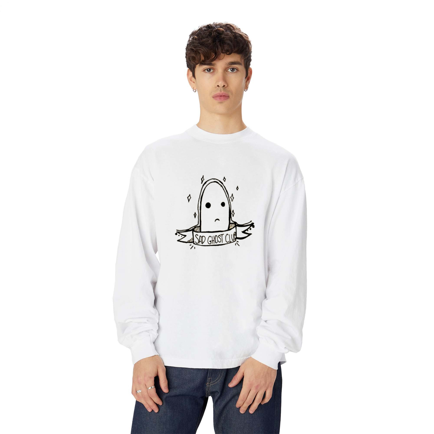 sad ghost club shirt