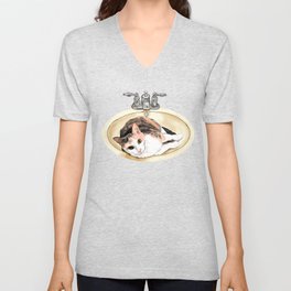 Catrina in the Sink V Neck T Shirt