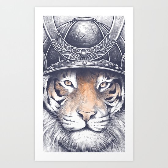 TIGER Art Print