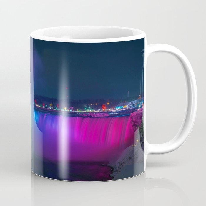 Rainbow Niagara Falls Waterfall (Color) Coffee Mug