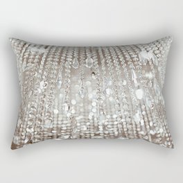 Crystals and Light Rectangular Pillow