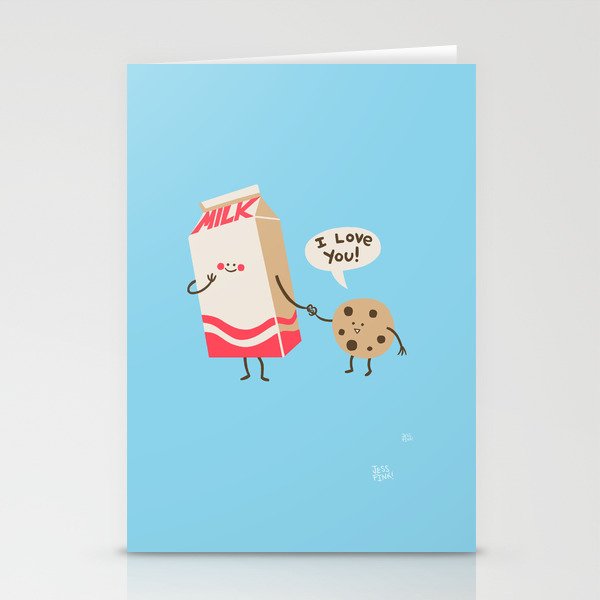 Cookie Loves Milk Stationery Cards