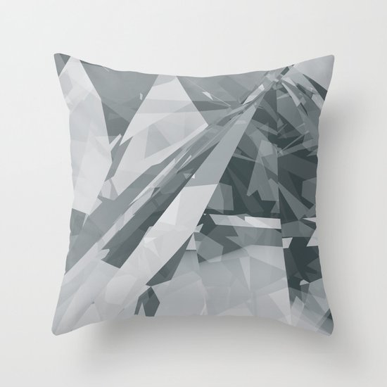 Ice cracks #2 Throw Pillow