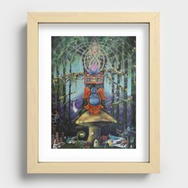 Forest Euphoria  Recessed Framed Print