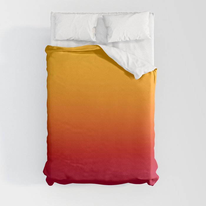 sunSET Ombre Gradient Duvet Cover