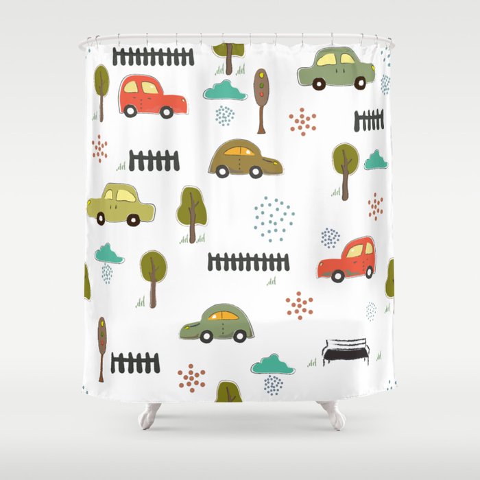 Cars Shower Curtain