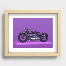Purple Recessed Framed Print