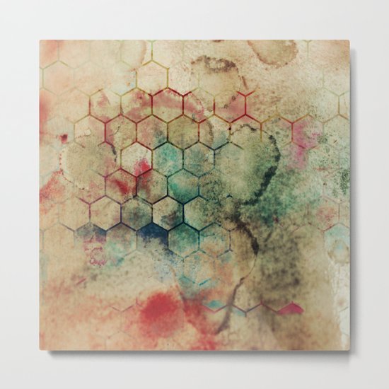 Hexa II Metal Print